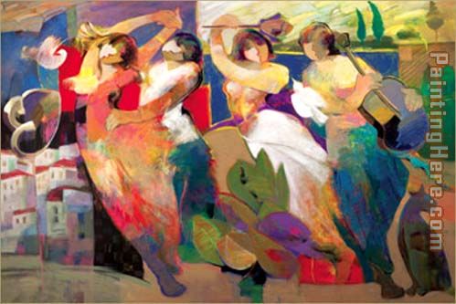 Twilight Dance painting - Hessam Abrishami Twilight Dance art painting